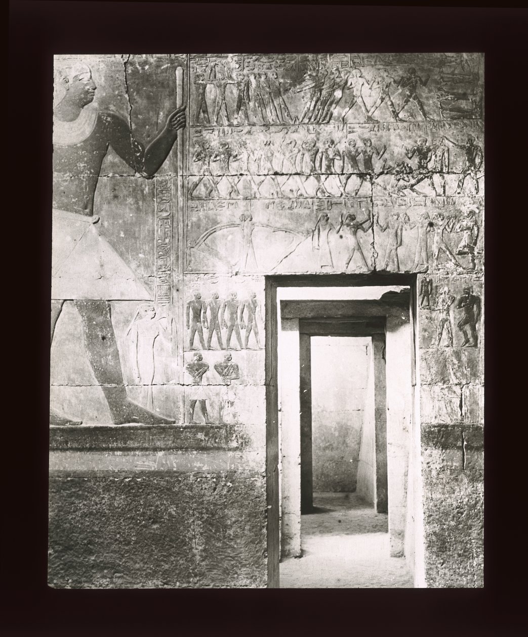 Tomb of Mera, Sakkara, 6th Dynasty by American Photographer