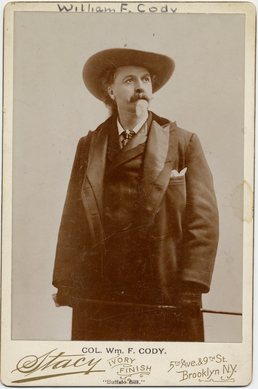 William Frederick Cody, Buffalo Bill (1846-1917), American Soldier and Performer by American Photographer