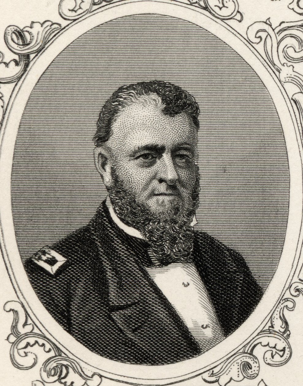 Portrait of Admiral Louis Malesherbes Goldsborough (1805-1877) by American School