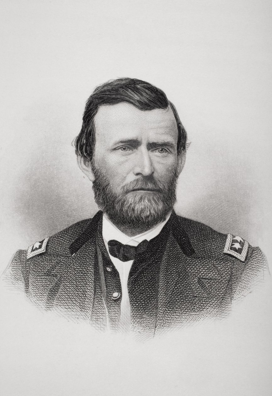 Portrait of Ulysses S. Grant (1822-85) by American School