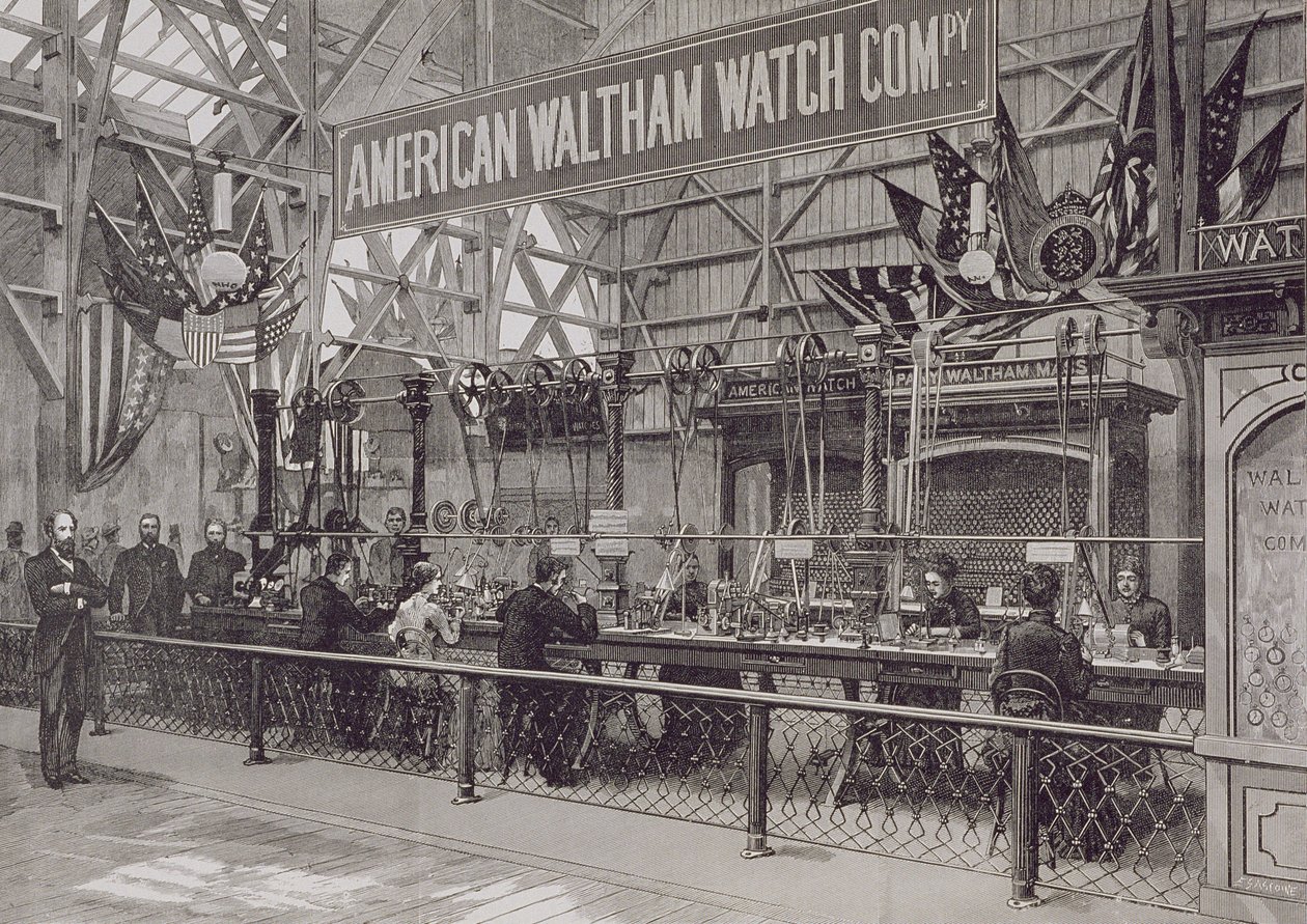 The American Waltham Watch Company, Massachusetts, 1885 by American School