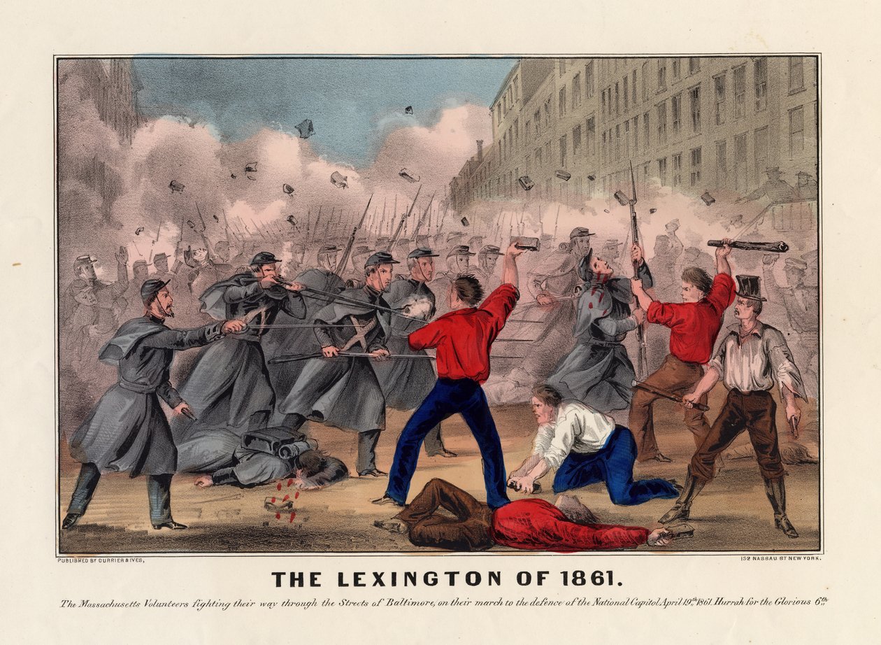 The Lexington of 1861, pub. by Currier & Ives, c.1861 by American School
