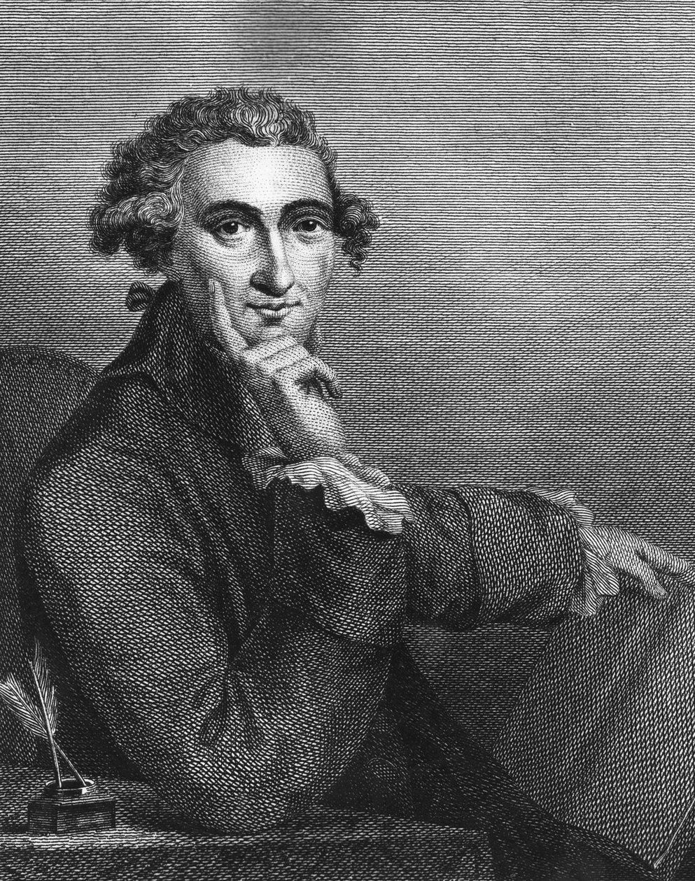 Thomas Paine, engraved by William Angus, 1791 by American School