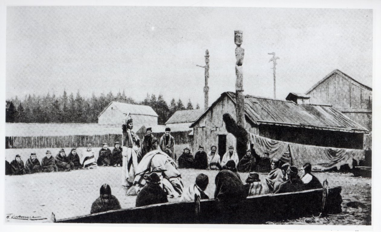 Tribal Meeting by American School
