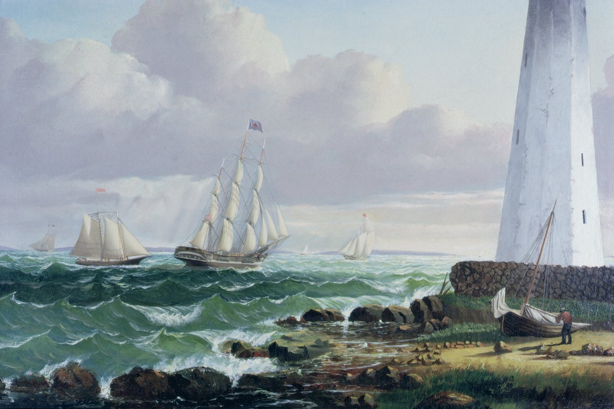 Whalers Coming Home by American School