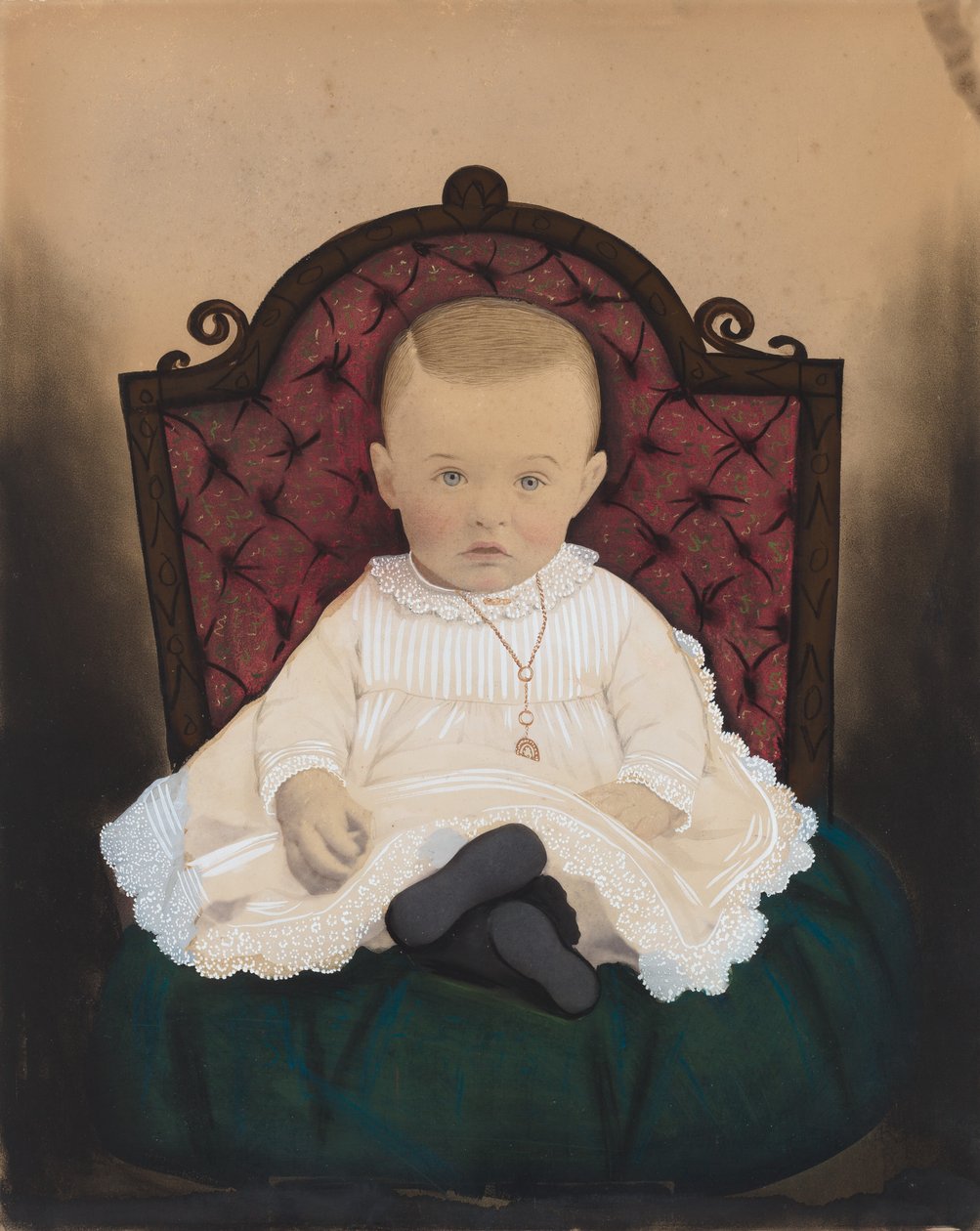 Portrait of a Baby by American 19th Century