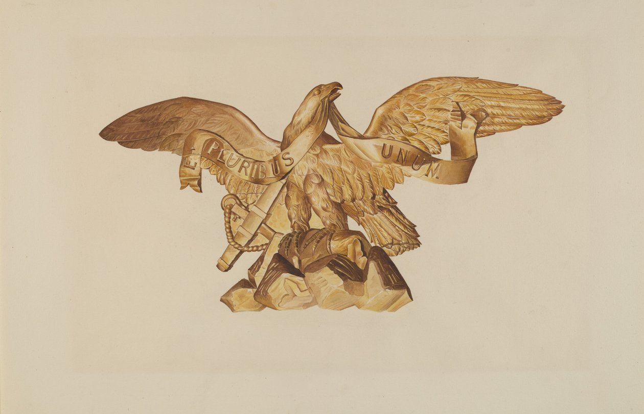 Eagle from USS Enterprise by American 20th Century