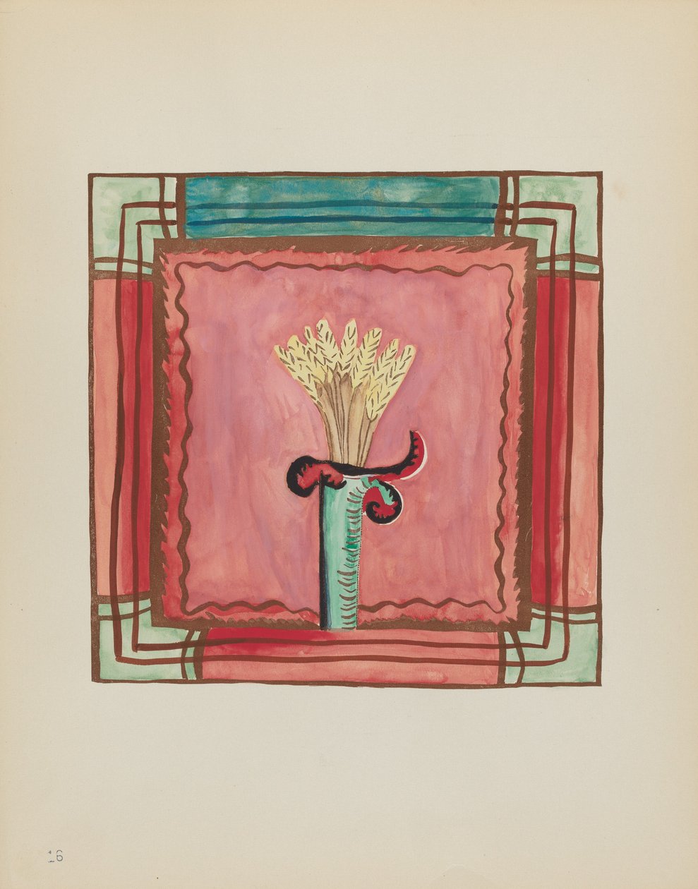 Plate 16: Altar Panel: From Portfolio 