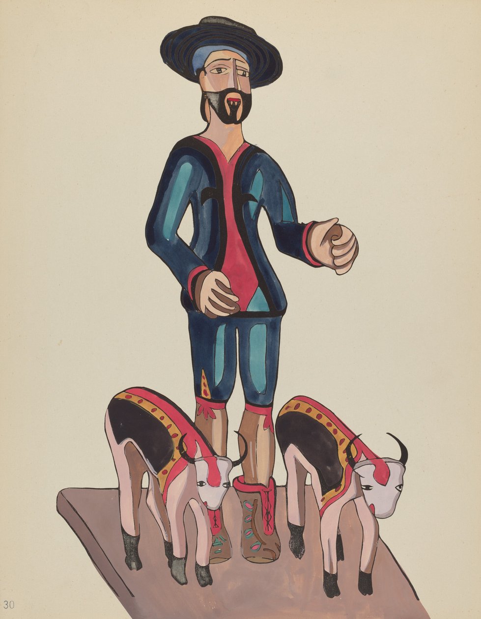 Saint Isidore (Plate 30) from Portfolio 
