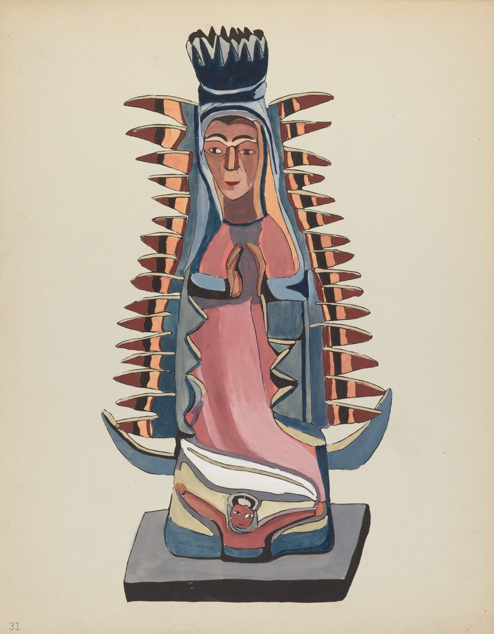 Plate 31: Our Lady of Guadalupe: From Portfolio 
