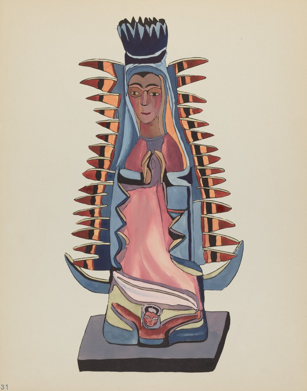 Plate 31: Our Lady of Guadalupe: From Portfolio 