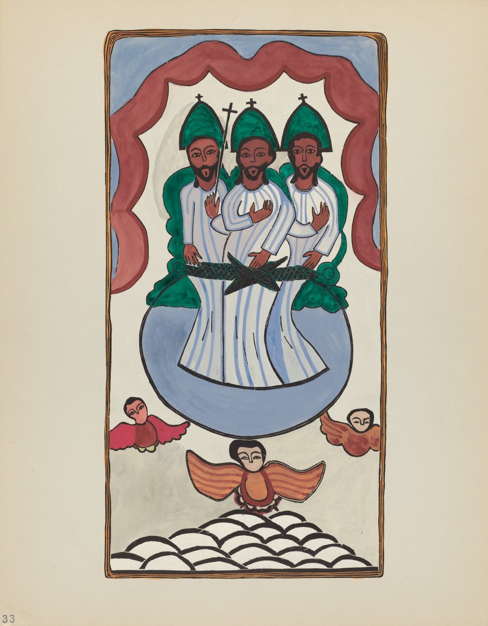 Plate 33: The Holy Trinity: From Portfolio 
