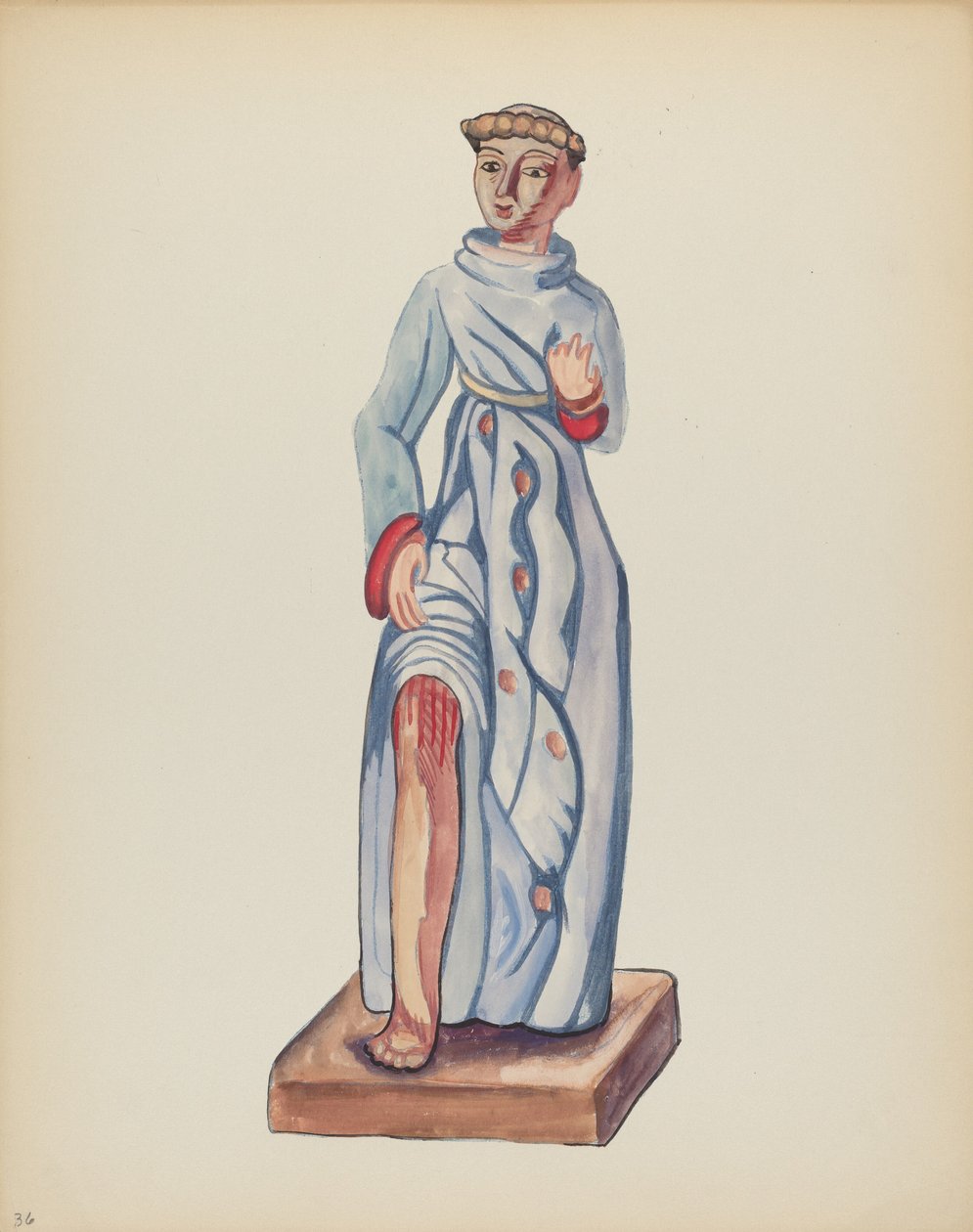 Saint Roch (Plate 36) from Portfolio 