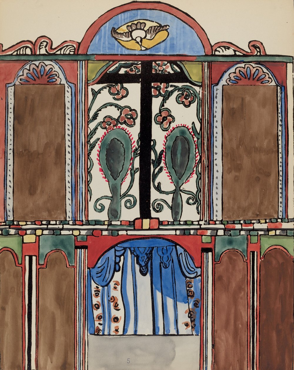 Main Altarpiece, Santa Cruz: From Portfolio 