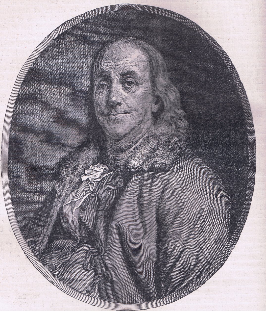 Benjamin Franklin by American English school