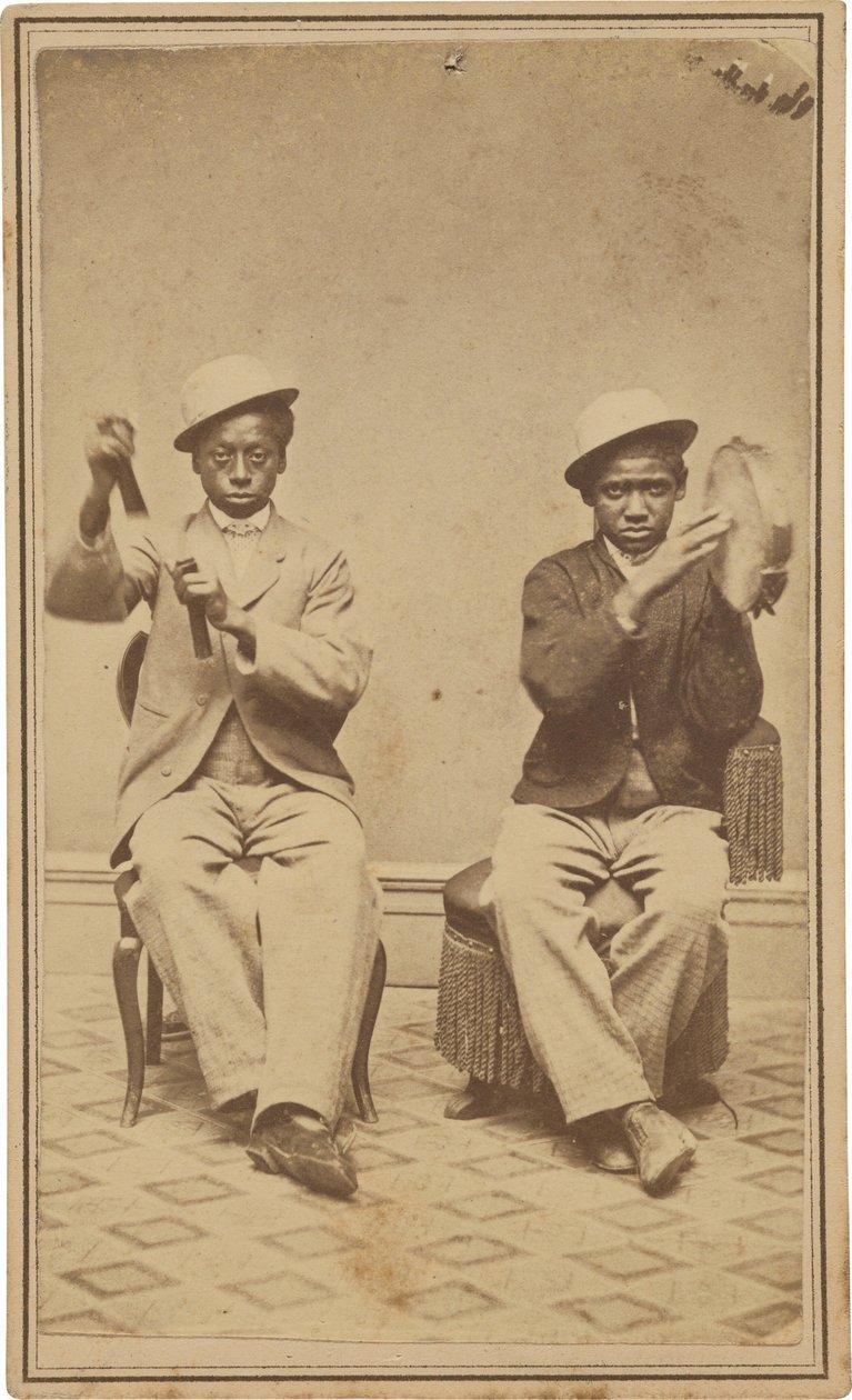 Bell Boys at the Barrett House, Burlington, Iowa, c. 1863 by American Photographer