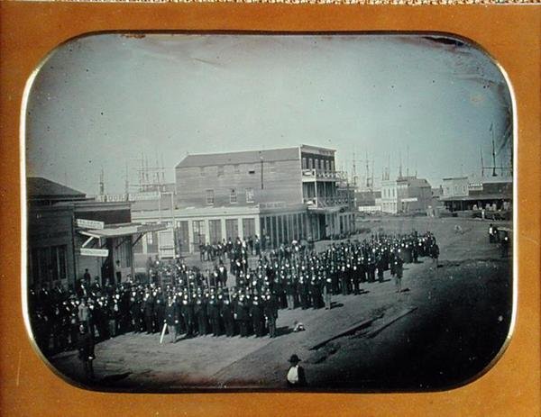 Brigadier General John Stoneacre Ellis's First Regiment in California