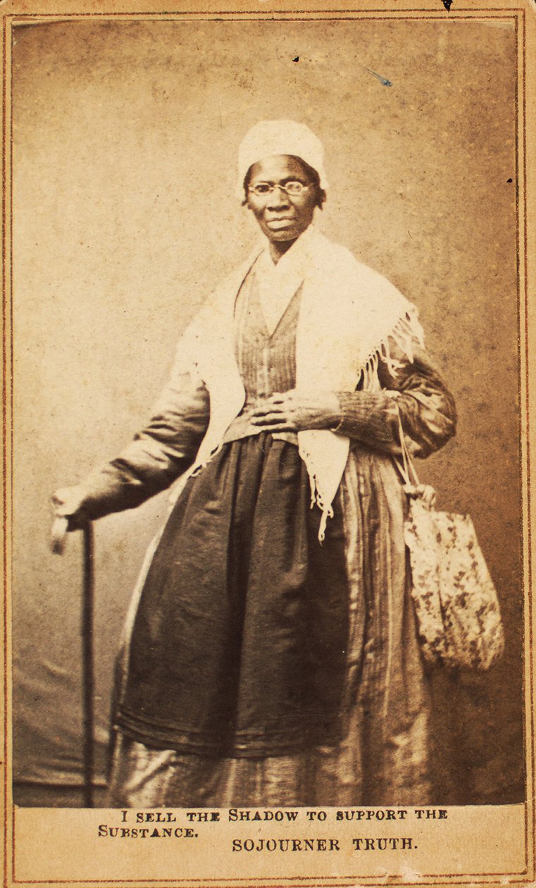 Carte de Visite of Sojourner Truth, 1864 by American Photographer