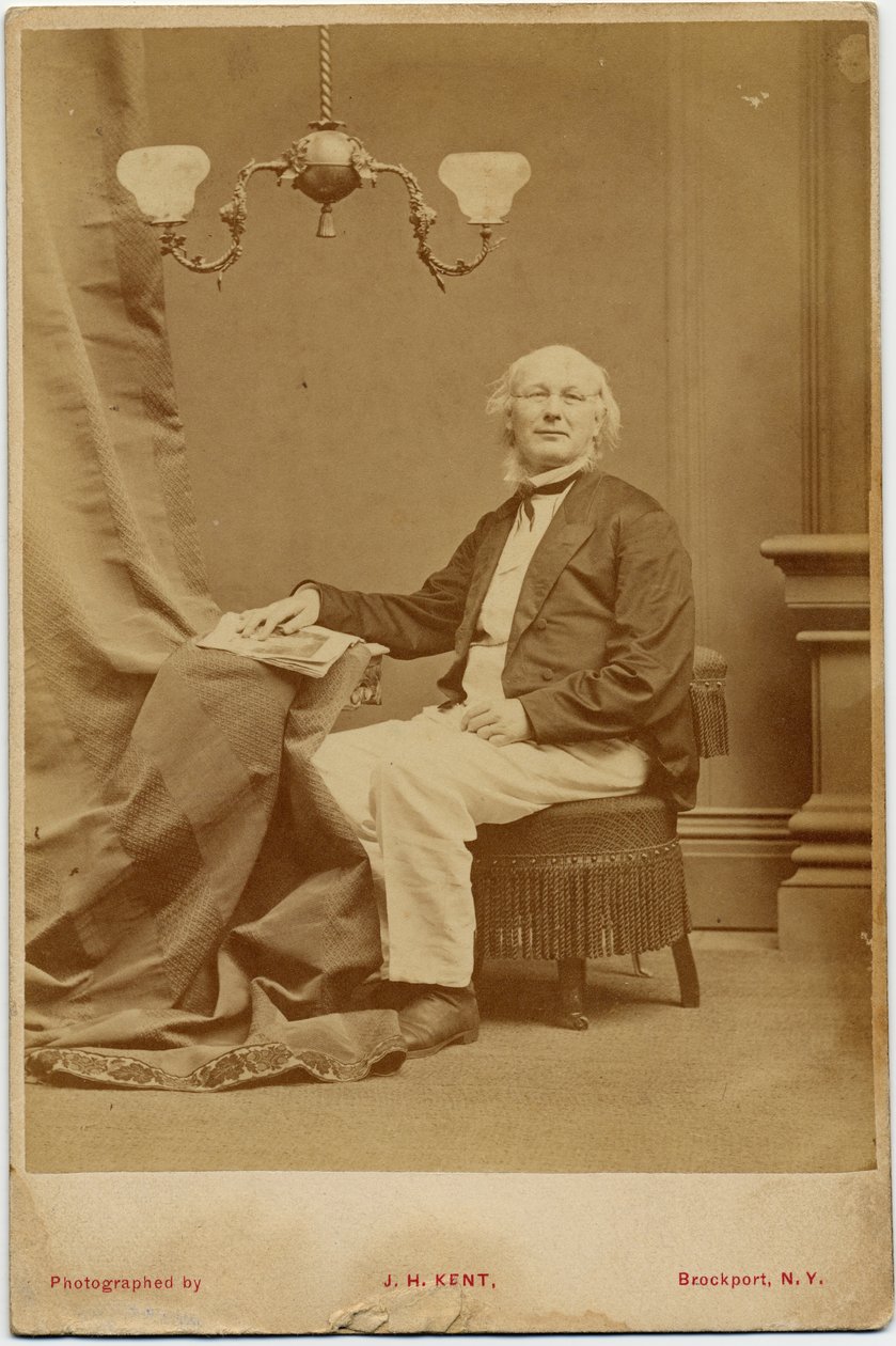 Horace Greeley (1811-72), US politician and newspaper editor by American Photographer