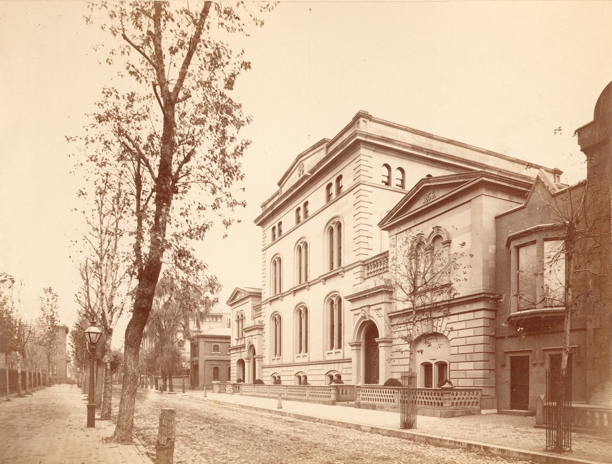 Joseph Harrison Residence, 227 South 18th, East Rittenhouse Square, 1866 by American Photographer