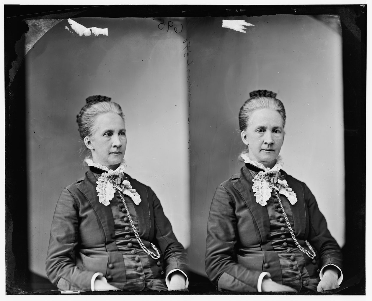 Belva Lockwood, Famous Lawyer and Bicycle Rider by American Photographer