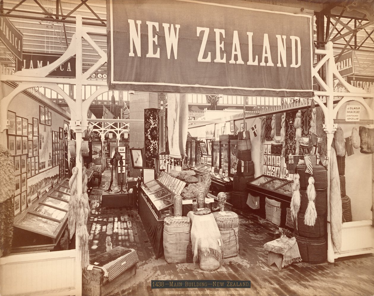 New Zealand, Centennial International Exhibition, 1876 by American Photographer