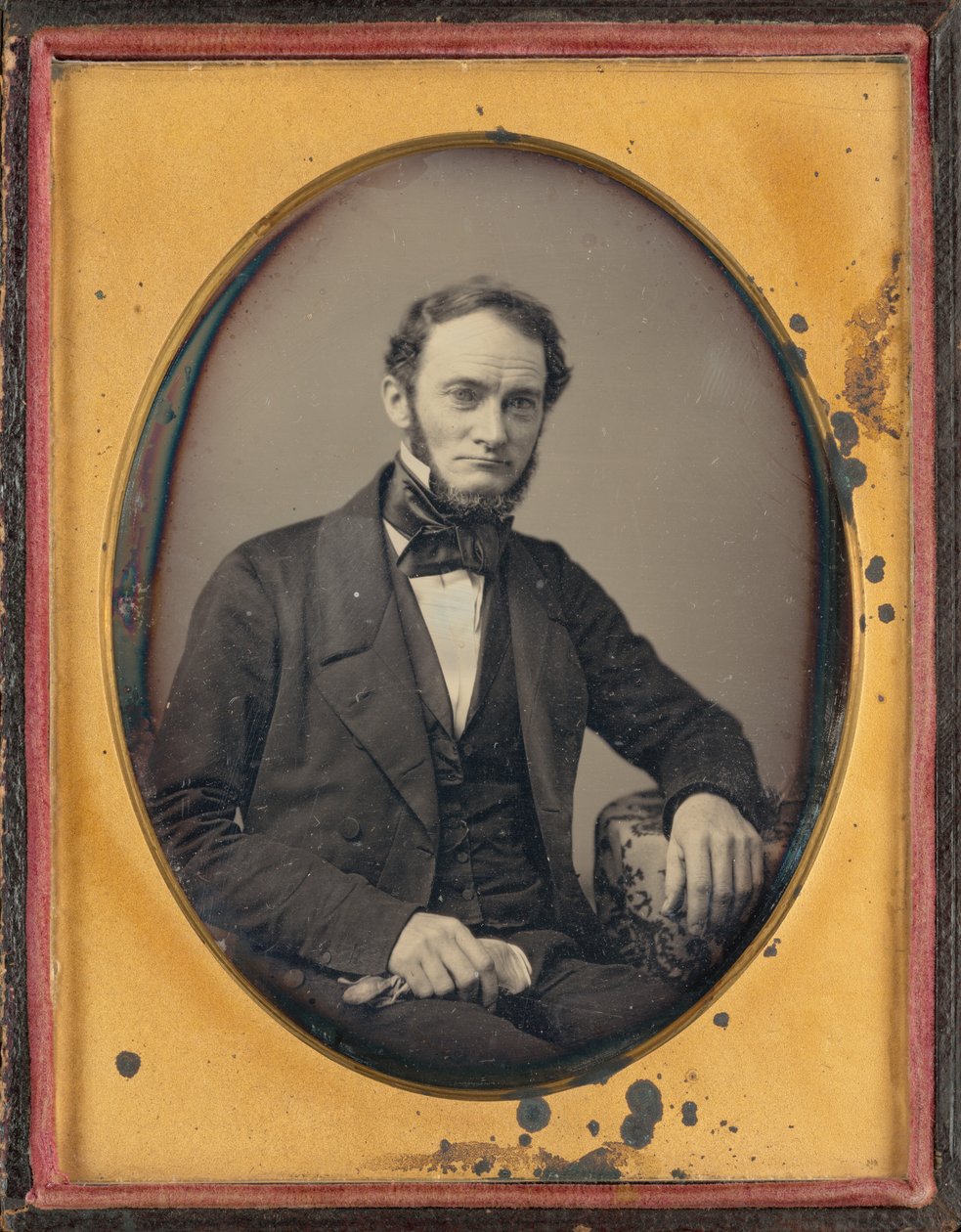 Portrait of a Man, 1850s by American Photographer