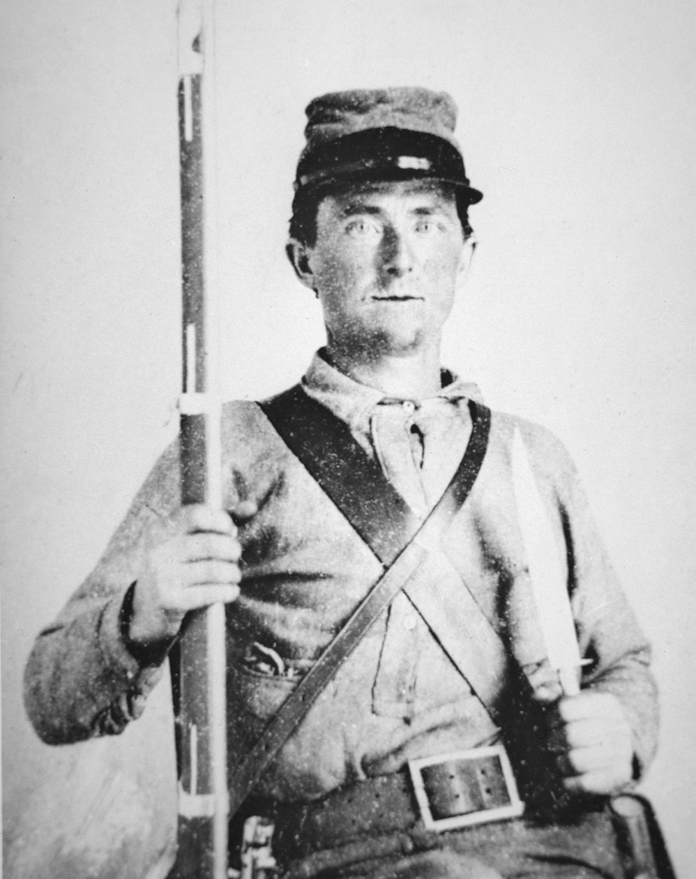 Private John LeRoy Williams, Confederate Army Soldier by American Photographer
