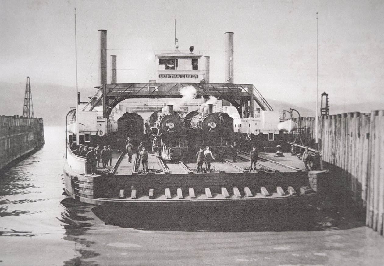 The Contra Costa Ferry, c.1920 by American Photographer