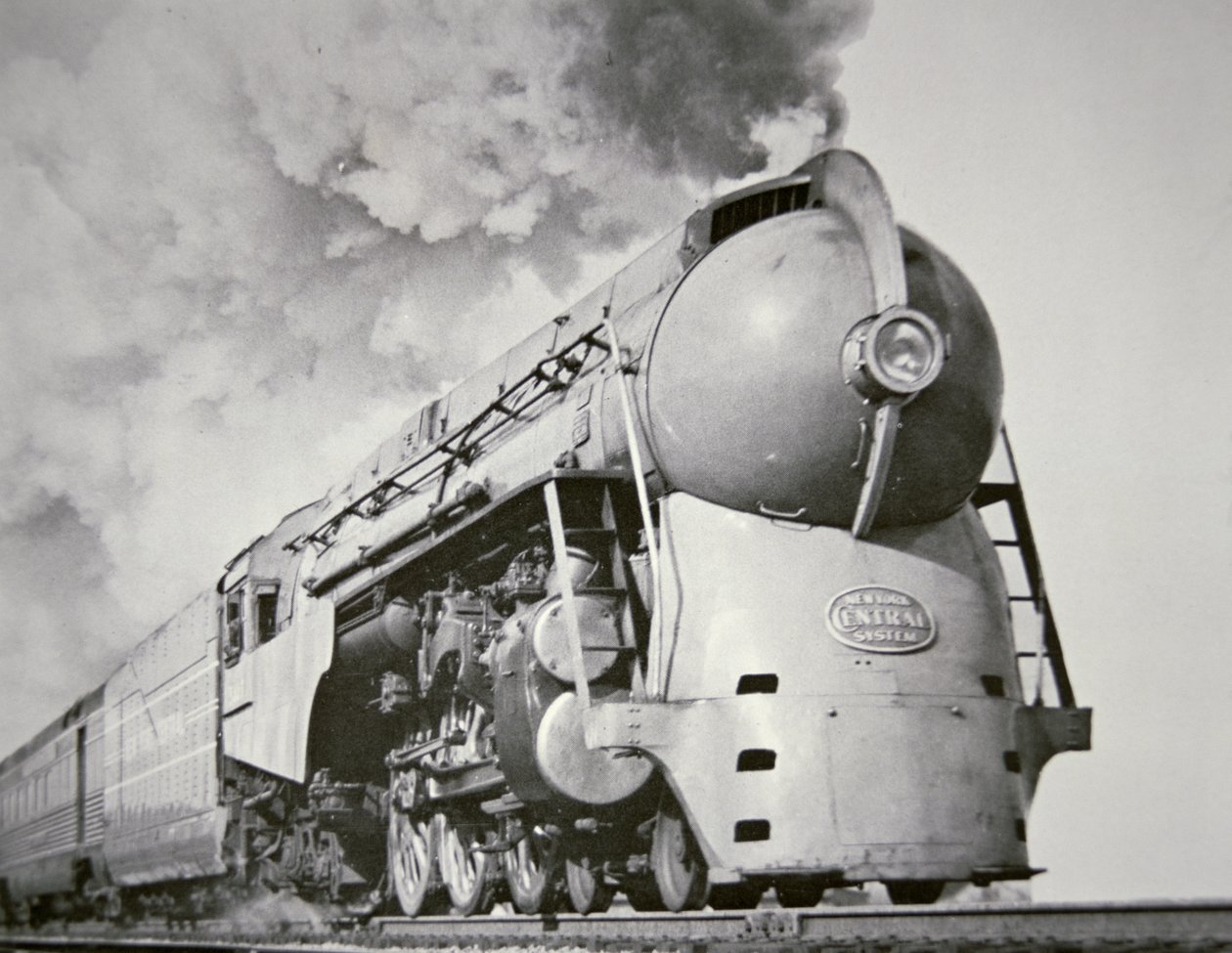 The Empire State Express of the New York Central System in 1938 by American Photographer