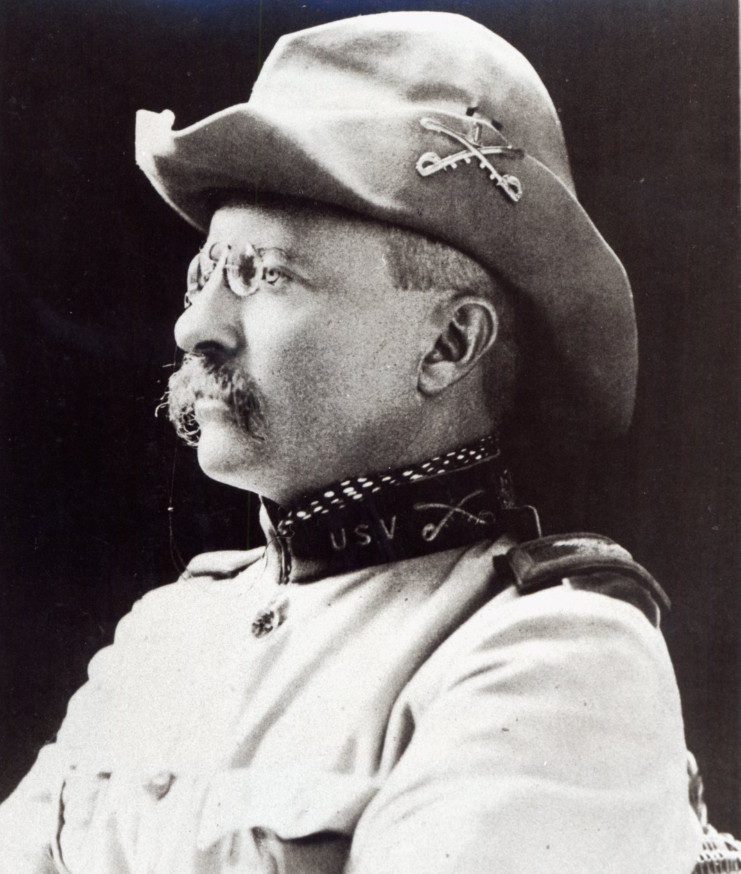 Theodore Roosevelt as Lieutenant-Colonel of 1st US Volunteer Cavalry in 1898 by American Photographer