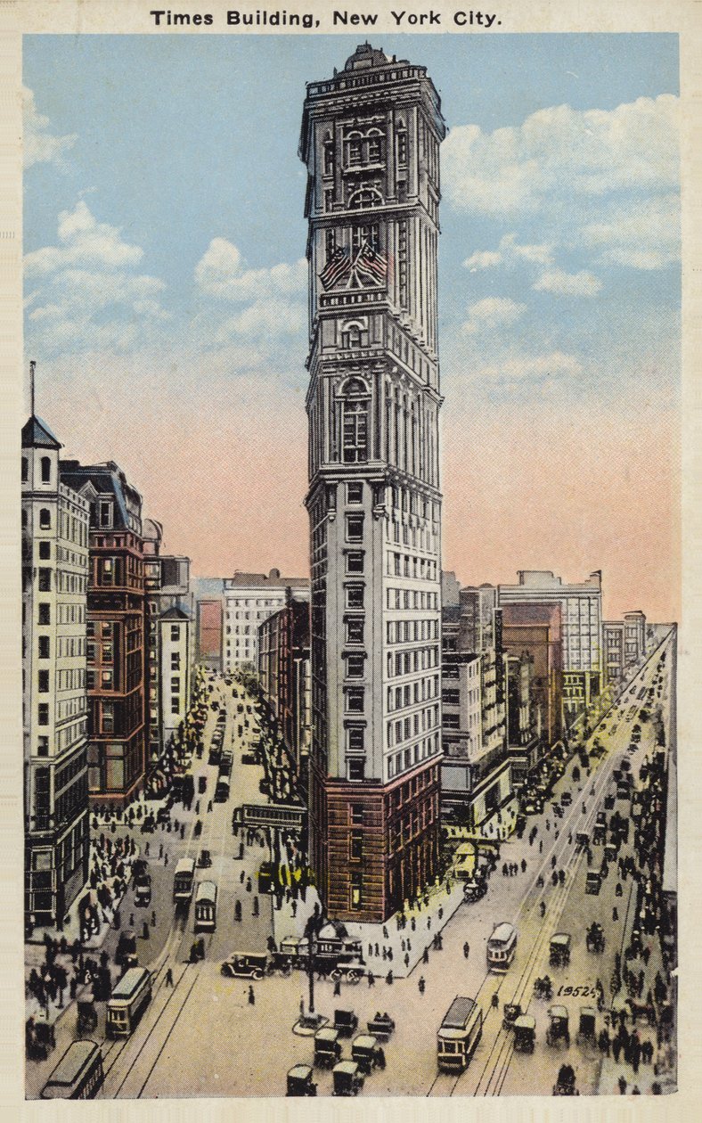 Times Building, New York City, USA by American Photographer