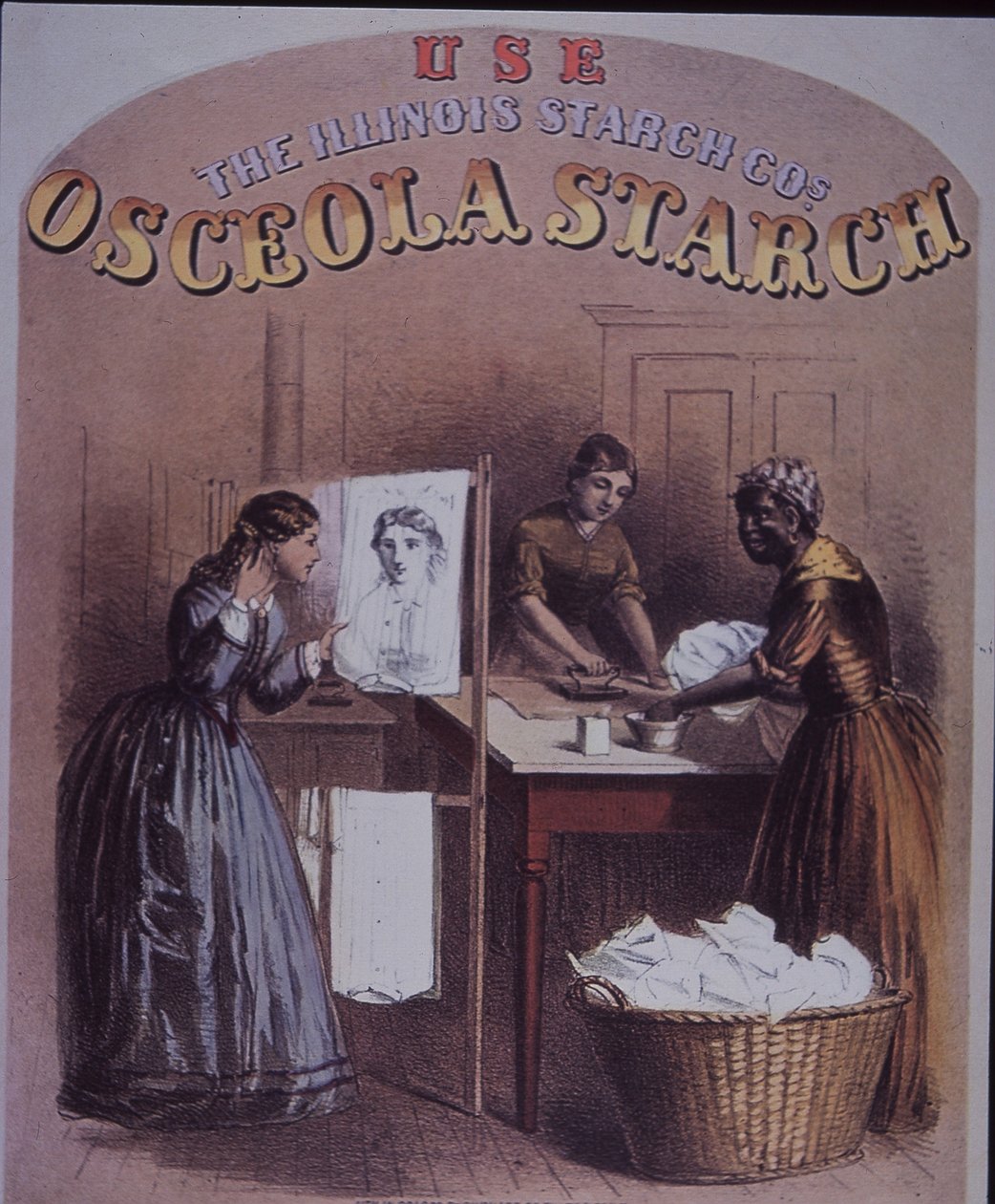 Advert for Osceola Starch by American School