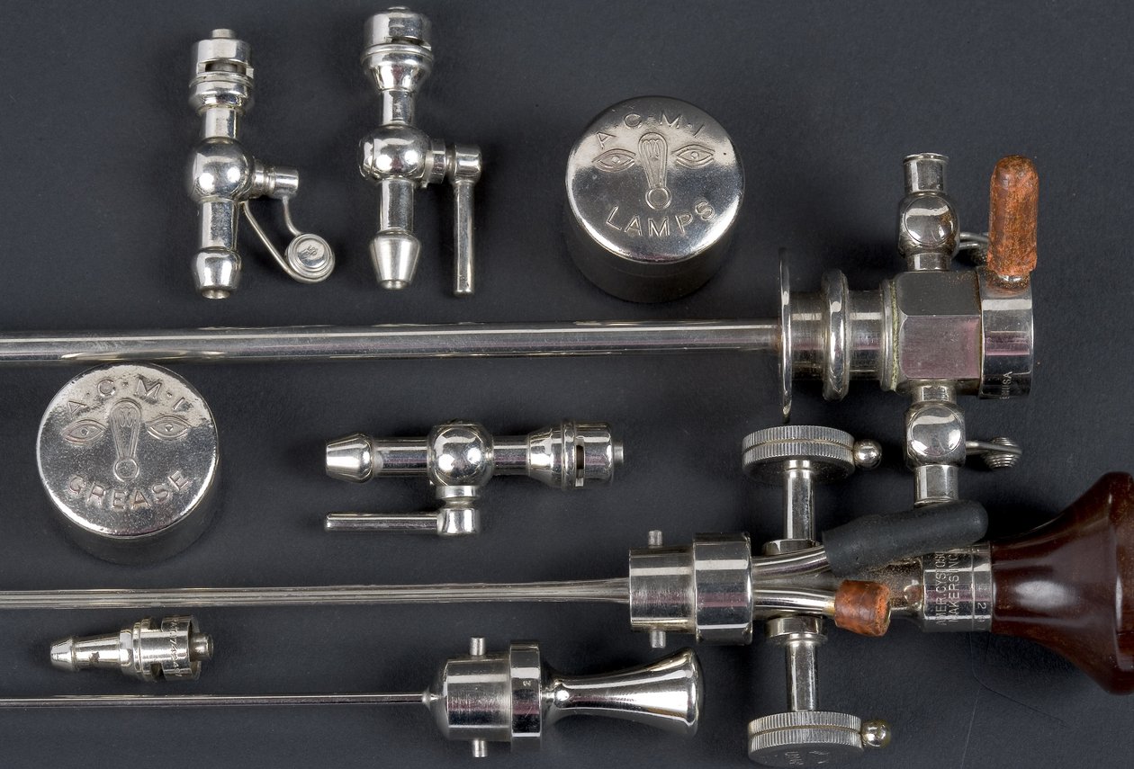 Brown-Beurger cystoscope, c.1909 by American School