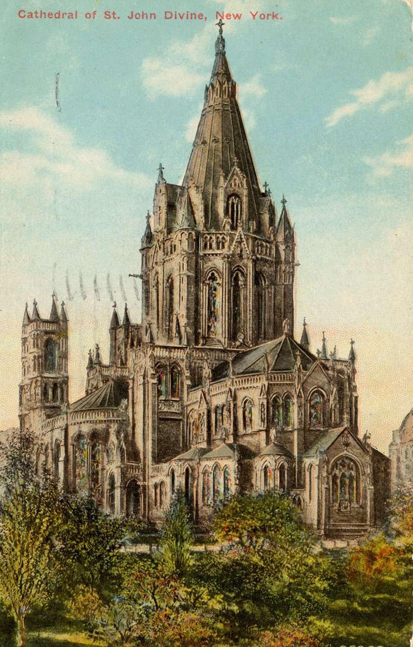 Cathedral of St. John the Divine, New York by American School
