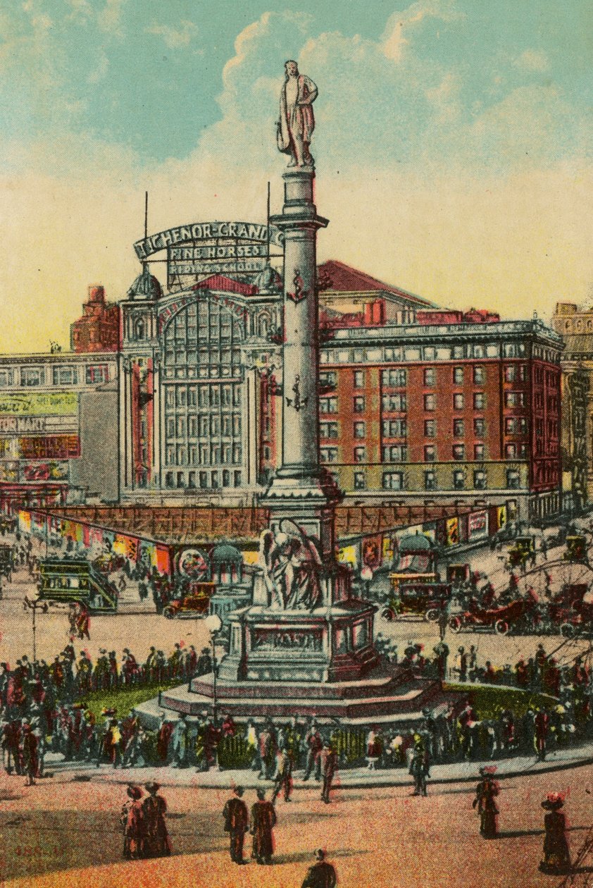 Columbus Circle, New York by American School