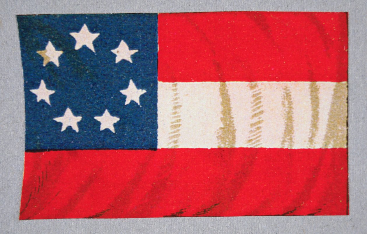 Flag of the Confederate States of America by American School