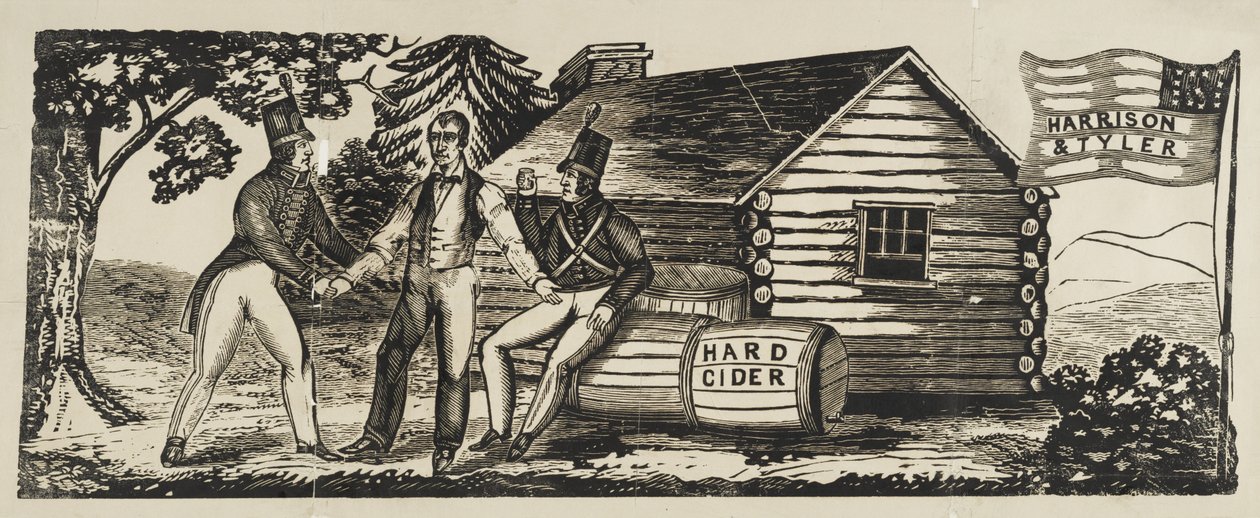 "Harrison & Tyler" Campaign Emblem by American School