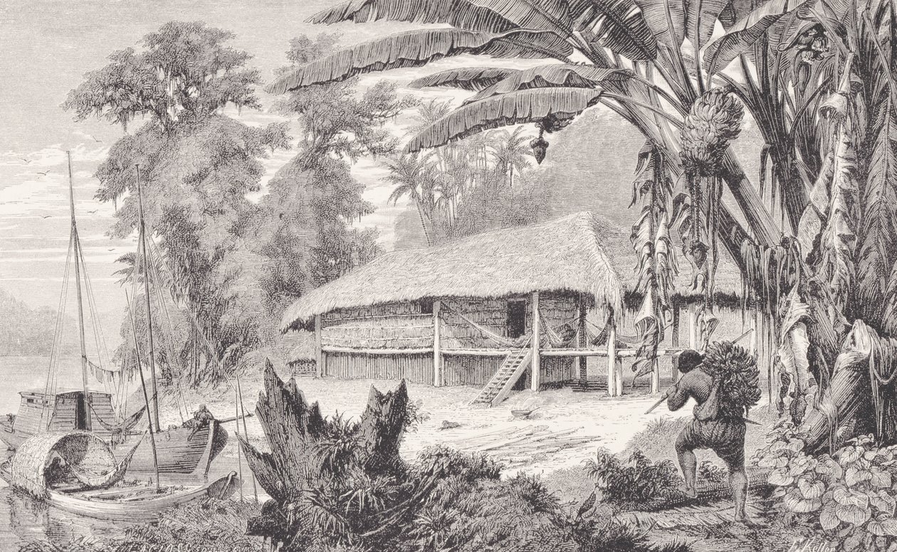 House of a Wealthy India-Rubber Collector (from 