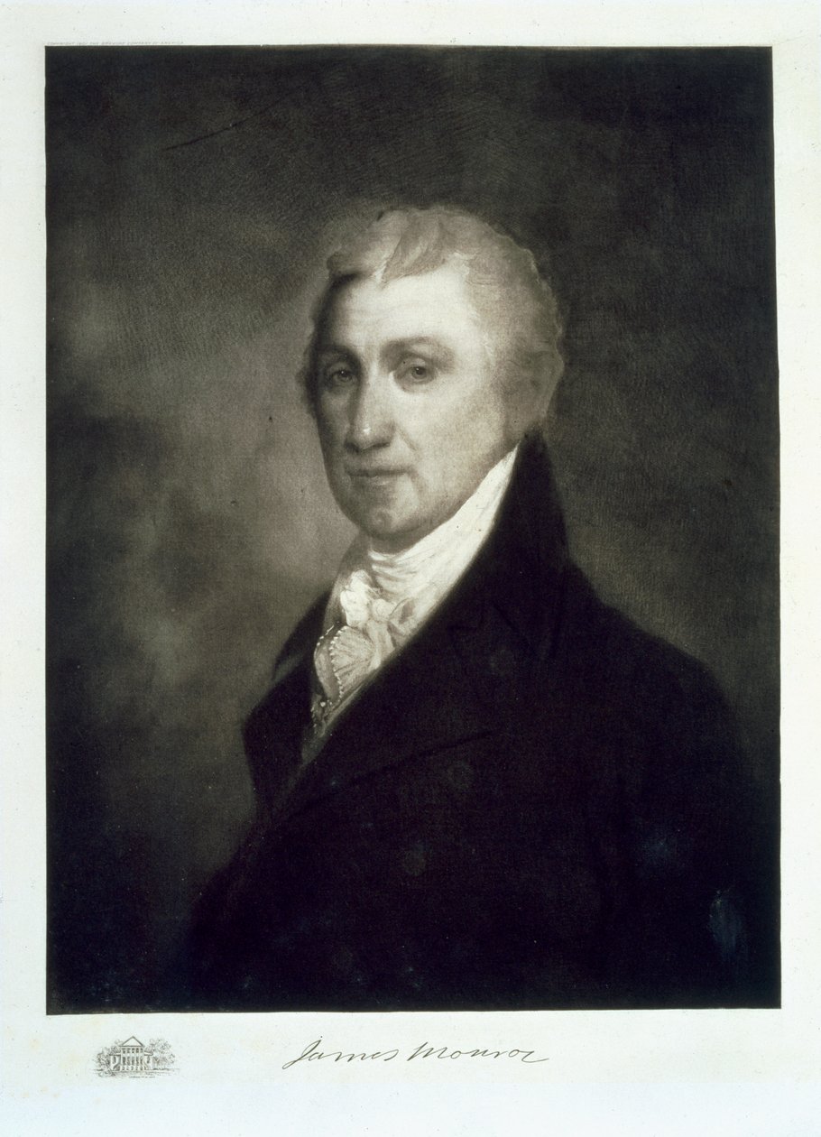 James Monroe, 5th President of the United States of America by American School
