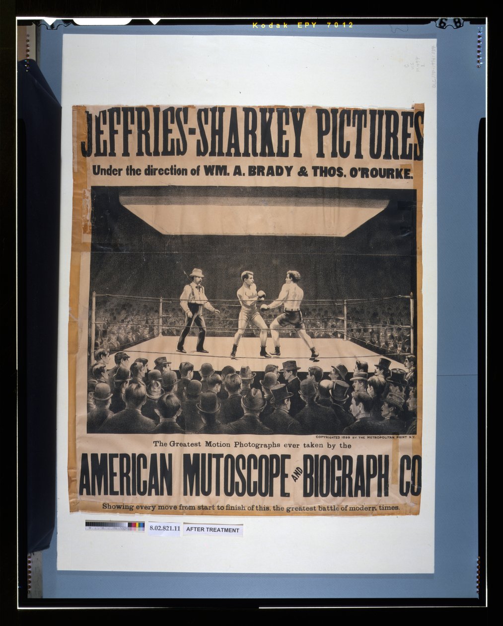 Jeffries-Sharkey Pictures - Under the Direction of Wm. A. Brady & Thos. O