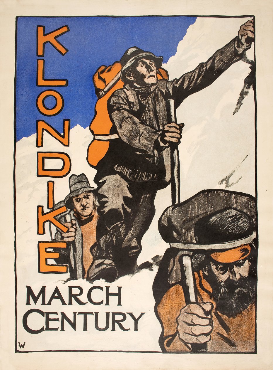 "Klondike" from Century Magazine, March 1898 by American School