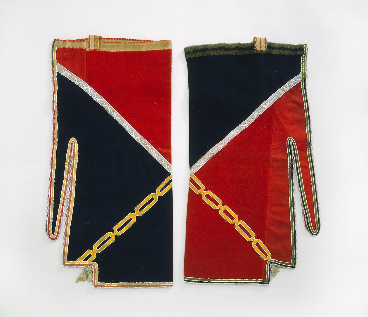 Leggings, Chippewa, c.1840 by American School