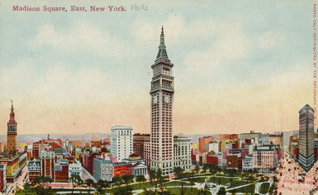 Madison Square, East, New York by American School