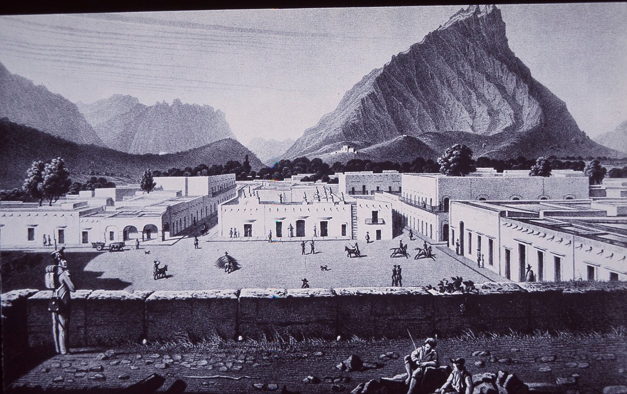 Mexican-American War, Monterrey, captured by Gen Zachary Taylor by American School