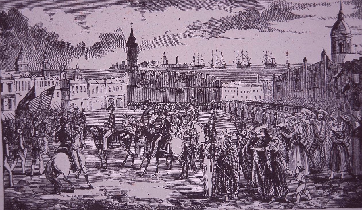 Mexican-American War (1846-48), Surrender of Veracruz by American School