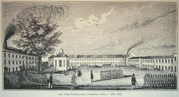 Ohio Penitentiary, Columbus, Ohio, c.1847 by American School