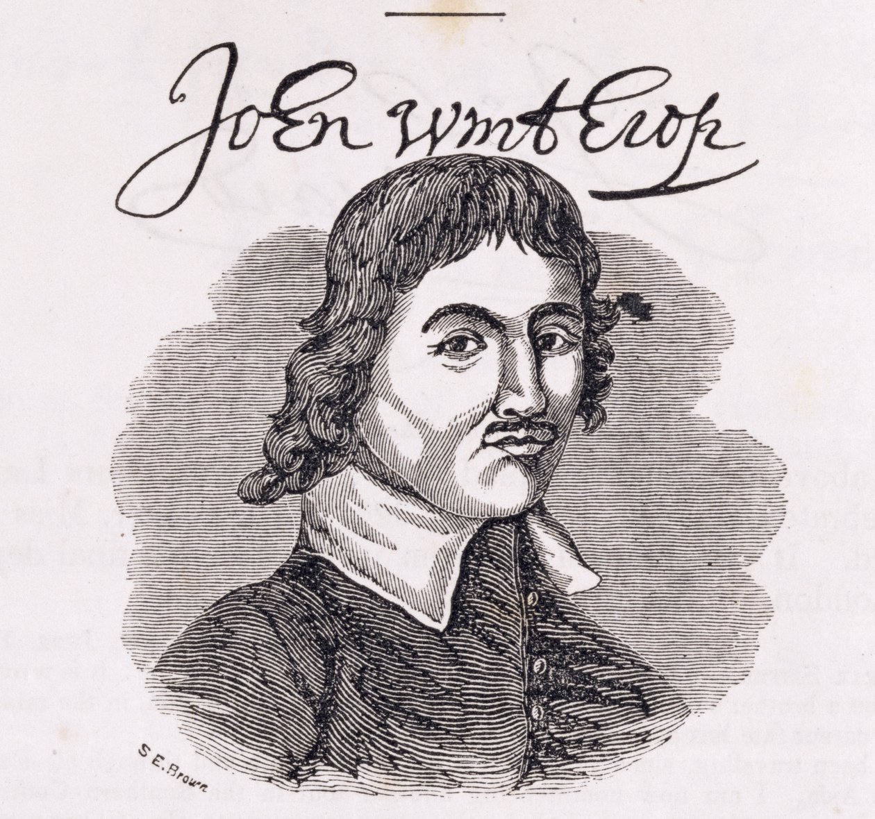 Portrait of John Winthrop (1588-1649) from 