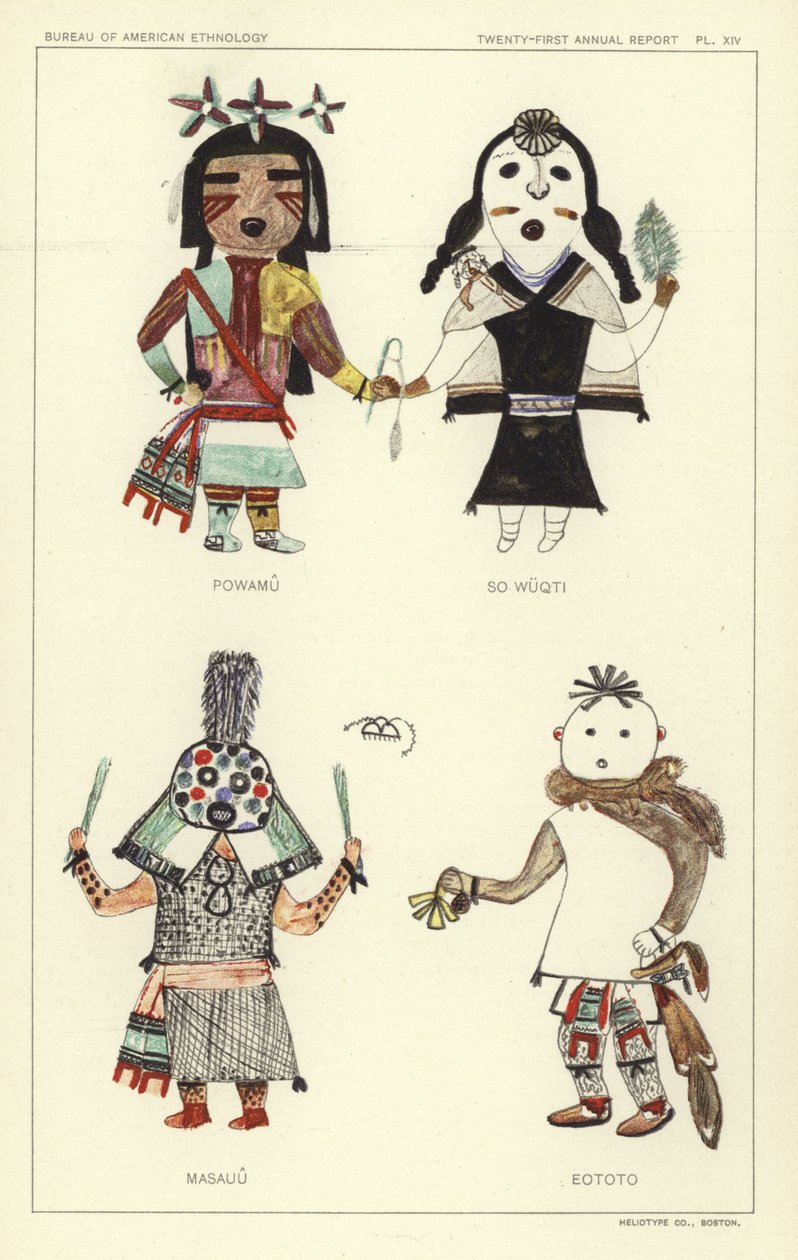Powamu, So Wuqti, Masauu, Eototo by American School
