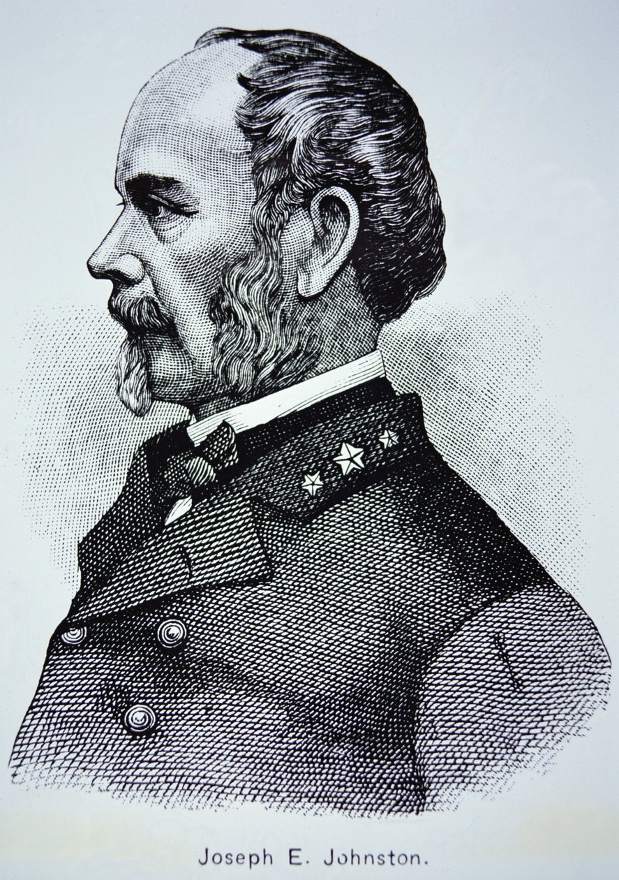 Portrait of General Joseph E. Johnston (1807-1891) by American School